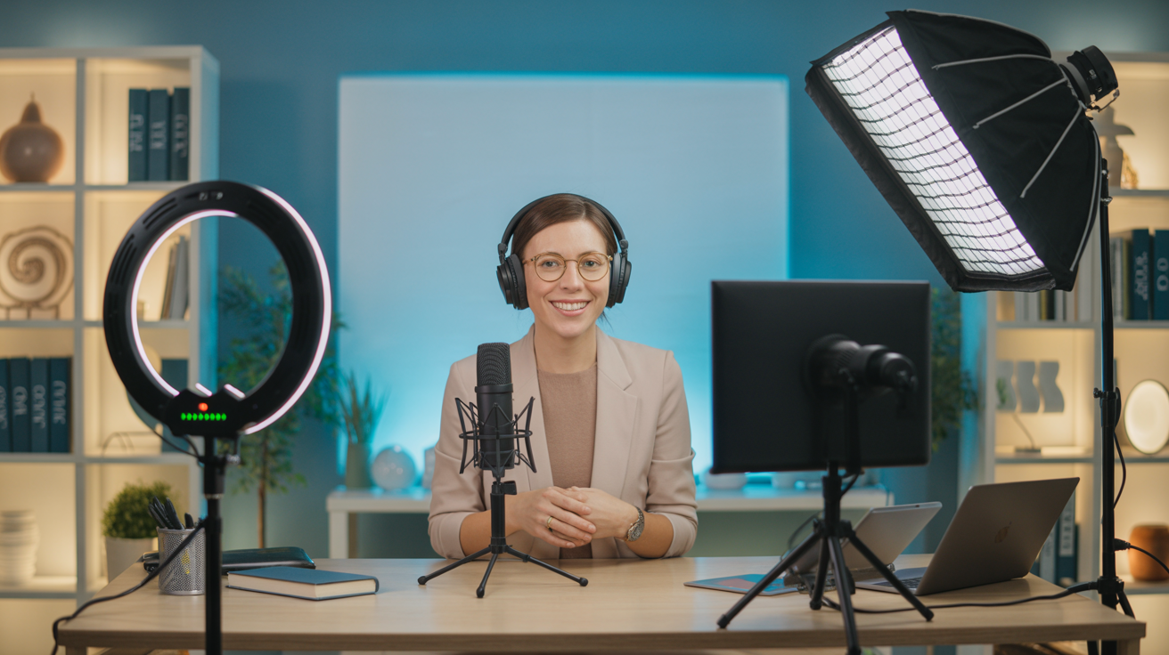 Online teaching setup